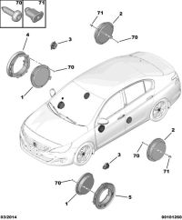 9802551580-Bracket, speaker