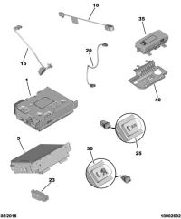 YL01046180-Harness, USB jack