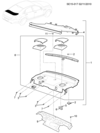 5499965-Speaker assy-radio rr