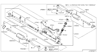 492001JA1E-GEAR ASSY POWER STEERING