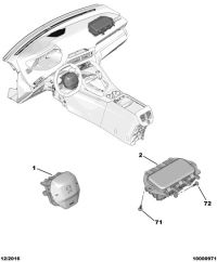 YL002631ZD-Coversteering wheel w/air bag