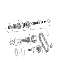 5135692AA-CHAIN TRANSFER CASE