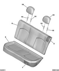 8939VA-Packing-rr seat cush