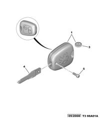 6552P3-Battery-infrared remote