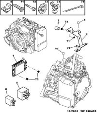 253039-Bracket, a/t wiring harness