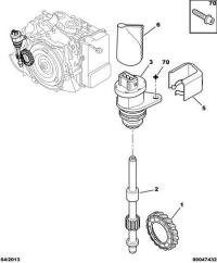 6556G4-Insulator, speed sensor heat