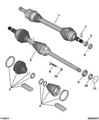 329302-DRIVE SHAFT OUTER BOOT