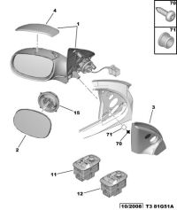 9015EY-Garnish assy., r