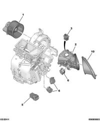 6441W4-Blower, air conditioner