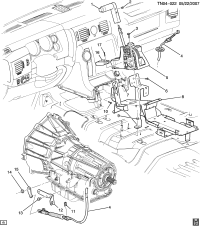25819585-CABLE,A/TRNS RANGE SEL LVR(AT TRNS)