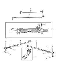 5086282AA-TIE ROD STEERING OUTER