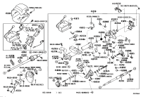 4500250012-ACTUATOR & SWITCH SET, STEERING LOCK