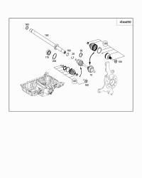 2183301300-Shaft, front