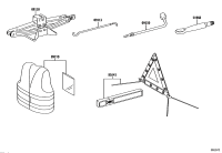 519610E140-HOOK ASSY, FRONT