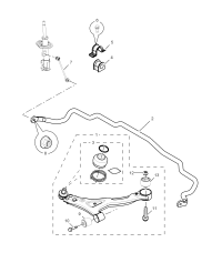 10091671-Link assy, front stabilizer