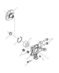 10093397-Knuckle assy, fr susp