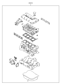 2091025A01B-GASKET KIT-ENGINE OVERHAUL