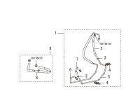 3406100AK45XB-Pipe kit-p/s inlet & return