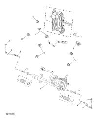 10067835-Gear sub-assy, power steering