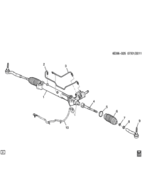 19260964-Gear, steering (incl. 2-10)