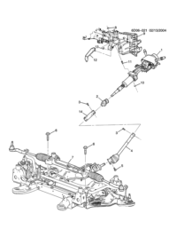 25758855-Shaft assy-strg ctr lwr