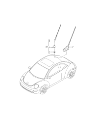 1J0035501B-Base assy-antenna: