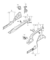 8P0809852B-Wheel house: