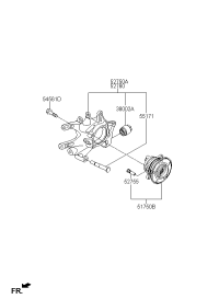 527102W000-CARRIER ASSY-RR AXLE LH