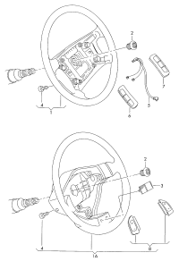 8Z0971589K-Harness, air bag