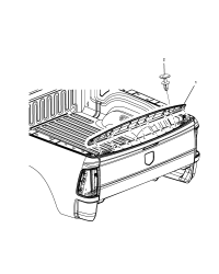 55372052AH-(F)SPOILER TAILGATE