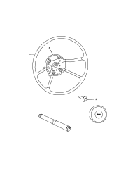 68046658AA-COVER STEERING WHEEL BACK