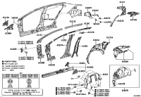 6140302914-REINFORCE SUB-ASSY, ROCKER, OUTER RH