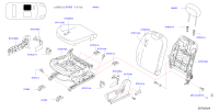 870502DP1A-Seat assy-front, lh