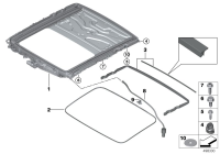 54107458888-Frame, removable roof