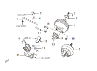 3540011XKZ08A-Hose, vacuum-brake