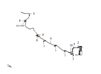 1104034XKZ08A-Hose ii, inlet