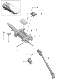 99134701524-COLUMN ASSY