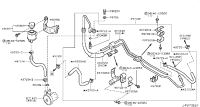 49720CF40A-HOSE & TUBE ASSY-PRESSURE,POWER STEERING