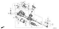 536203B4H45-Box assy-power steering (EPS) (rewrite)