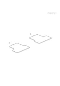 9013472-Footrest, sport (excluding hole)