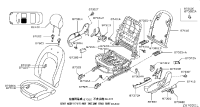 87381EX82B-Protector, l. fr. seat inner