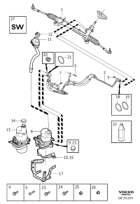 36000075-Servo pump, replacement