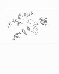 2024601104-LOCK CLYD /IGNITION LOCK/W140