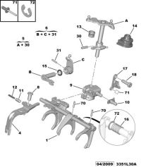 251977-Shaft, gearshift