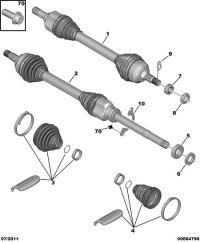 3272LX-New propeller shaft