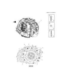 24285333-Transaxle (deceleration ratio 4.56)