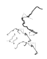 5105975AD-HOSE POWER STEERING PRESSURE