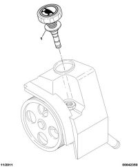 4009P6-Cap, hydraulic reservoir
