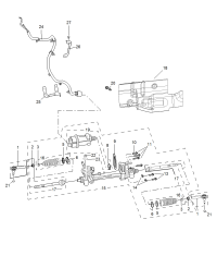 23459790-Gear sub-assy, power steering