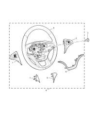 24104164ESB-Wheel assy-steering